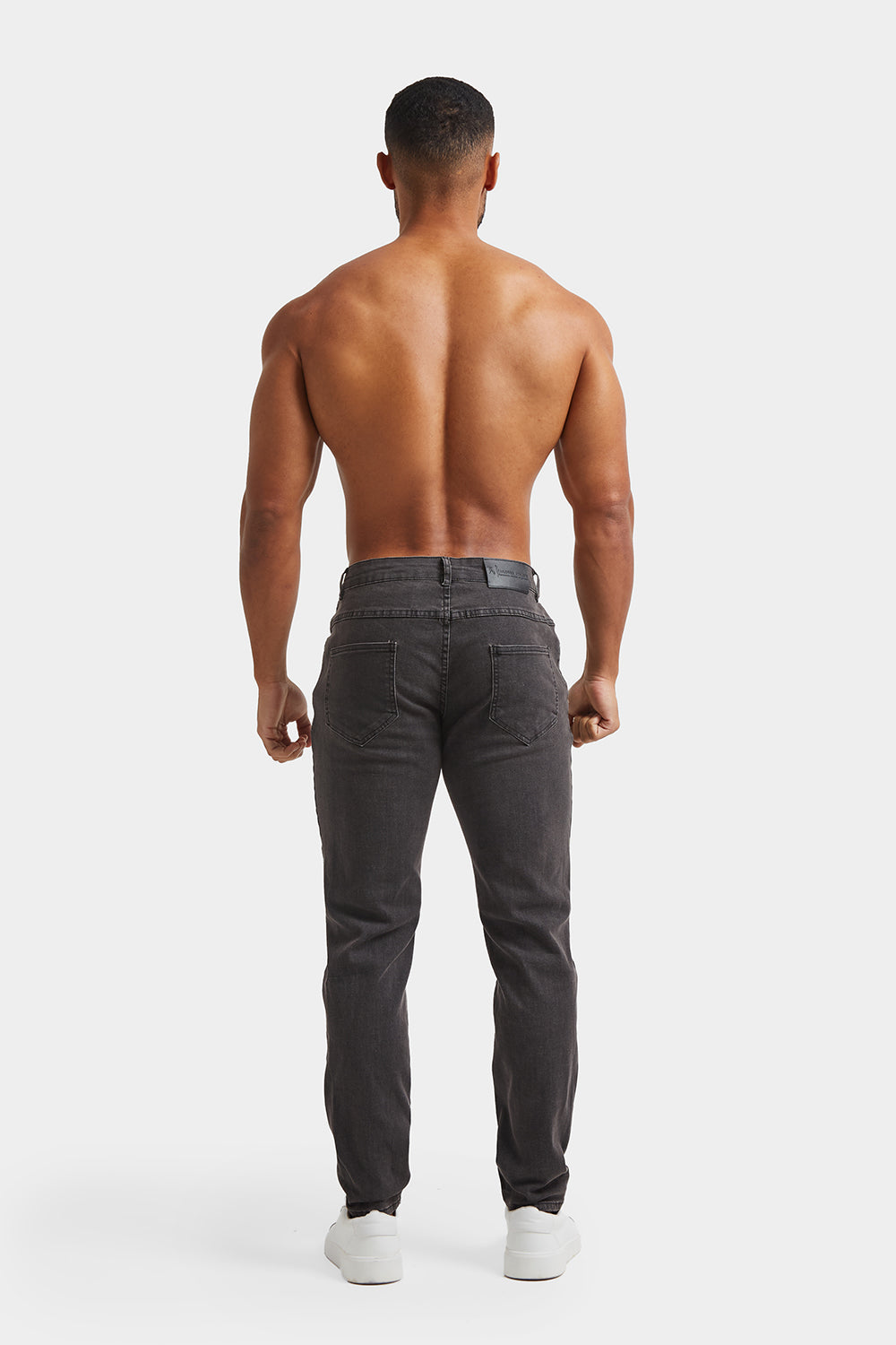 Buy Men Grey Dark Slim Fit Jeans Online - 773232 | Louis Philippe